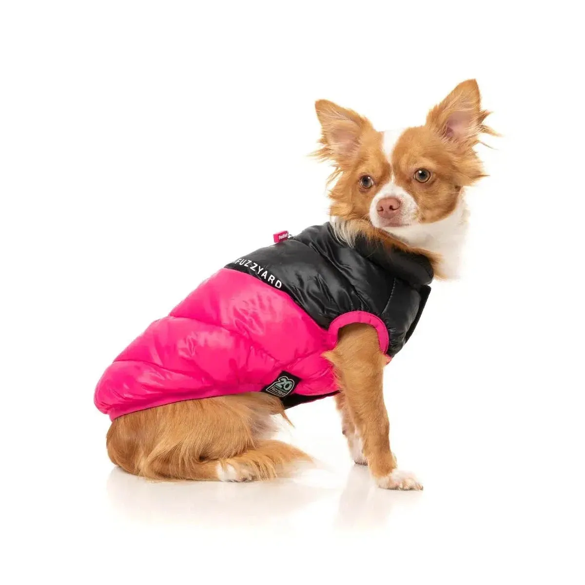 FuzzYard | South Harlem Dog Puffer Jacket - Pink