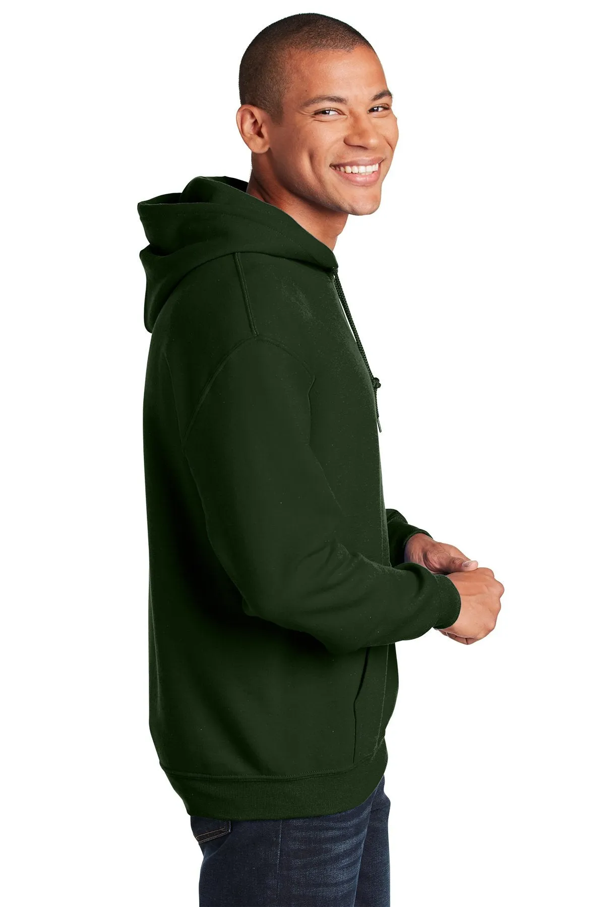 Gildan Heavy Blend Hooded Sweatshirt Forest