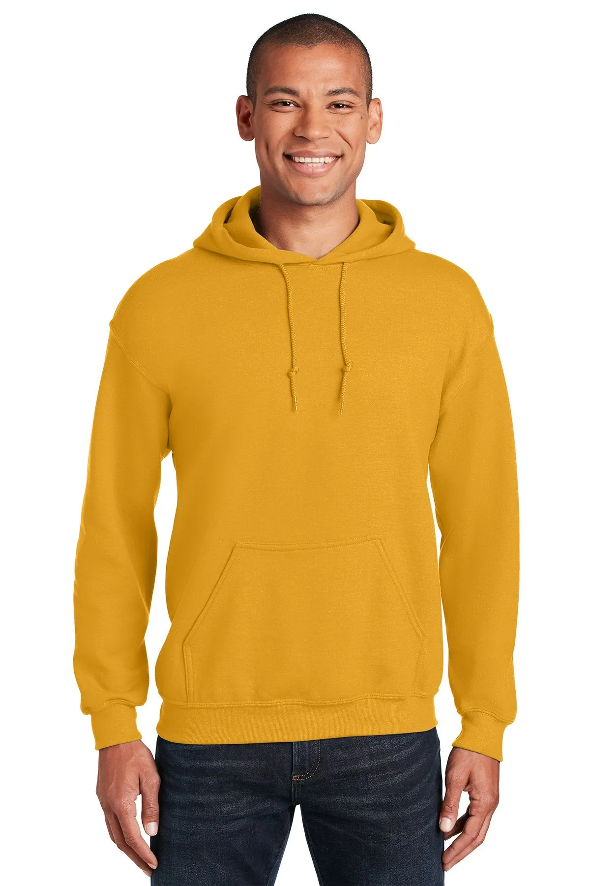 Gildan Heavy Blend Hooded Sweatshirt Gold