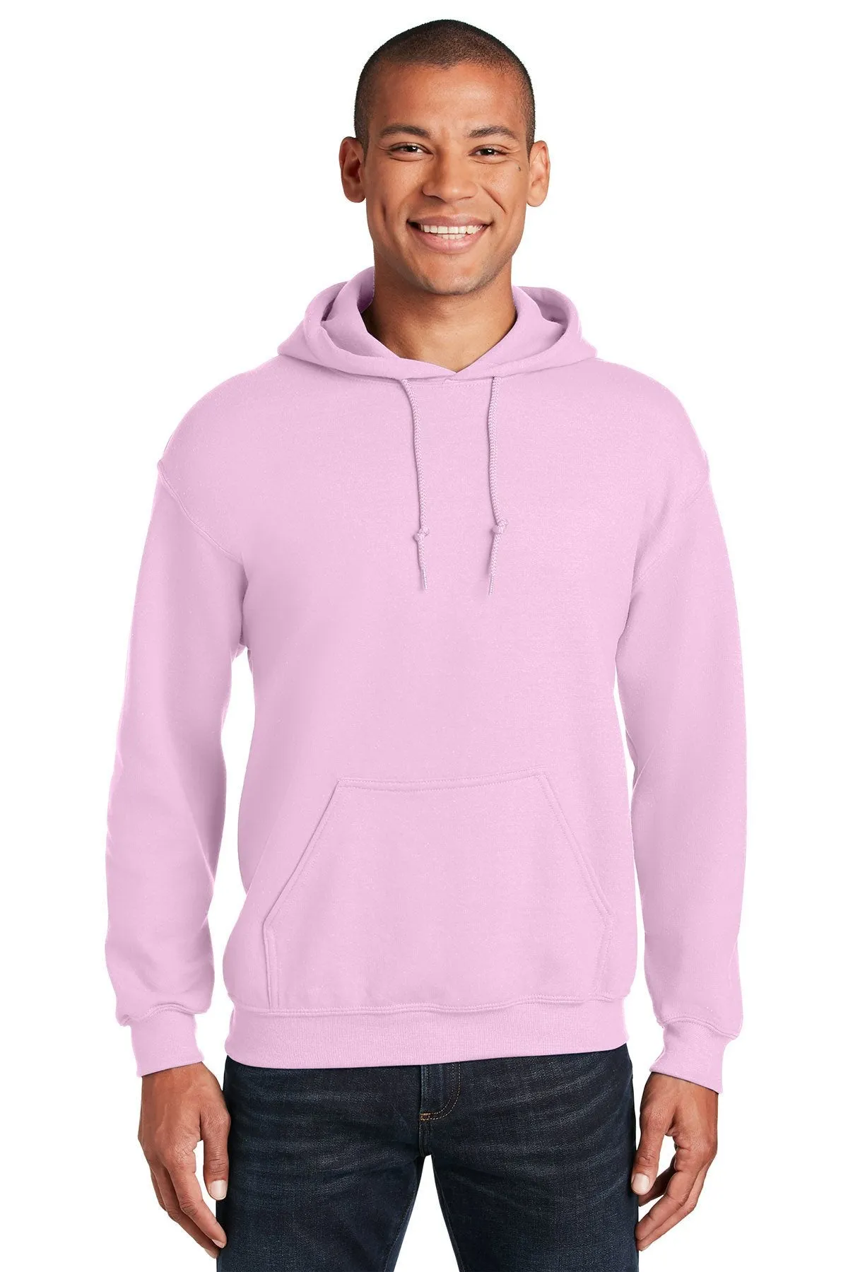 Gildan Heavy Blend Hooded Sweatshirt Light Pink