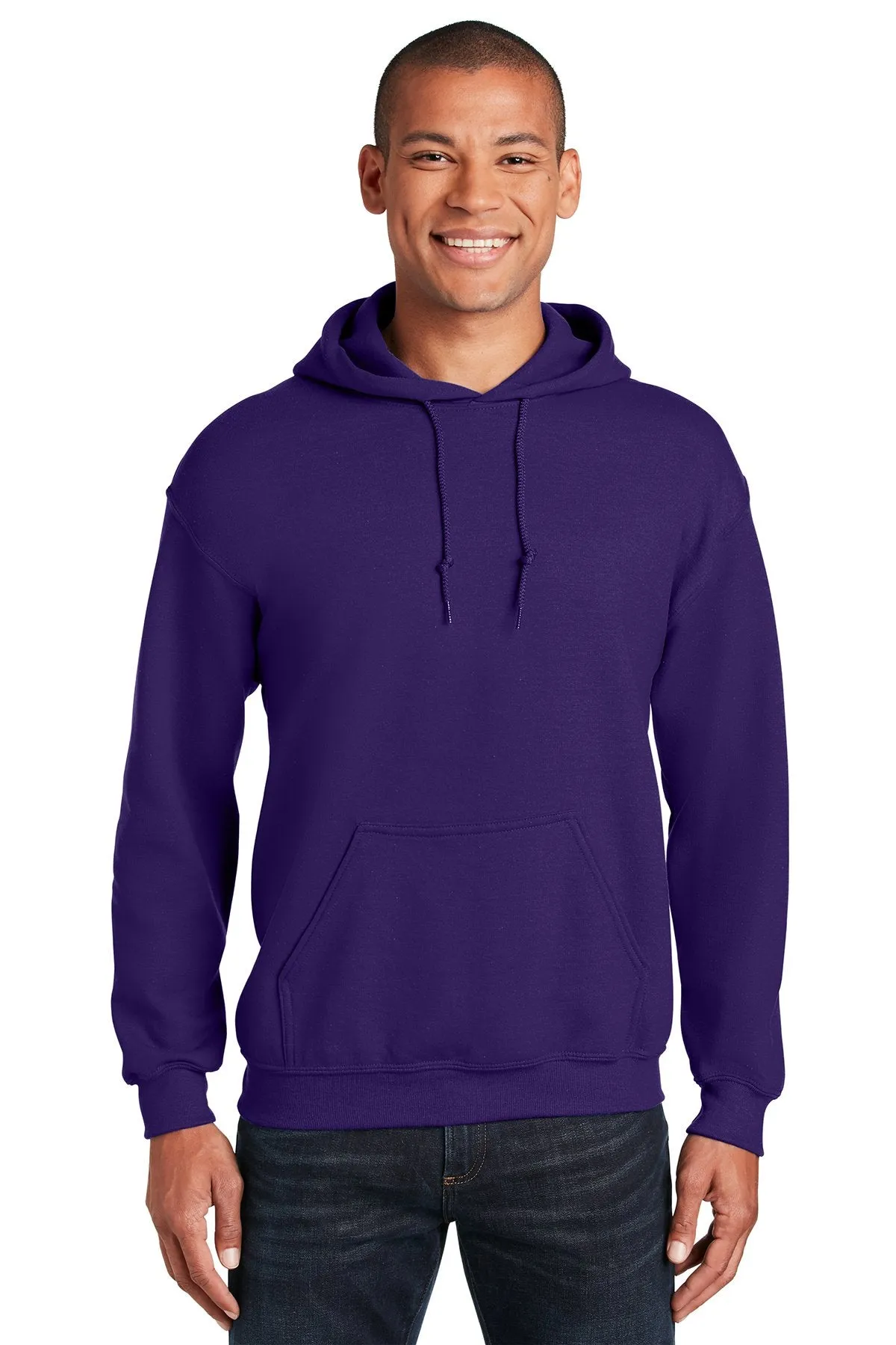 Gildan Heavy Blend Hooded Sweatshirt Purple