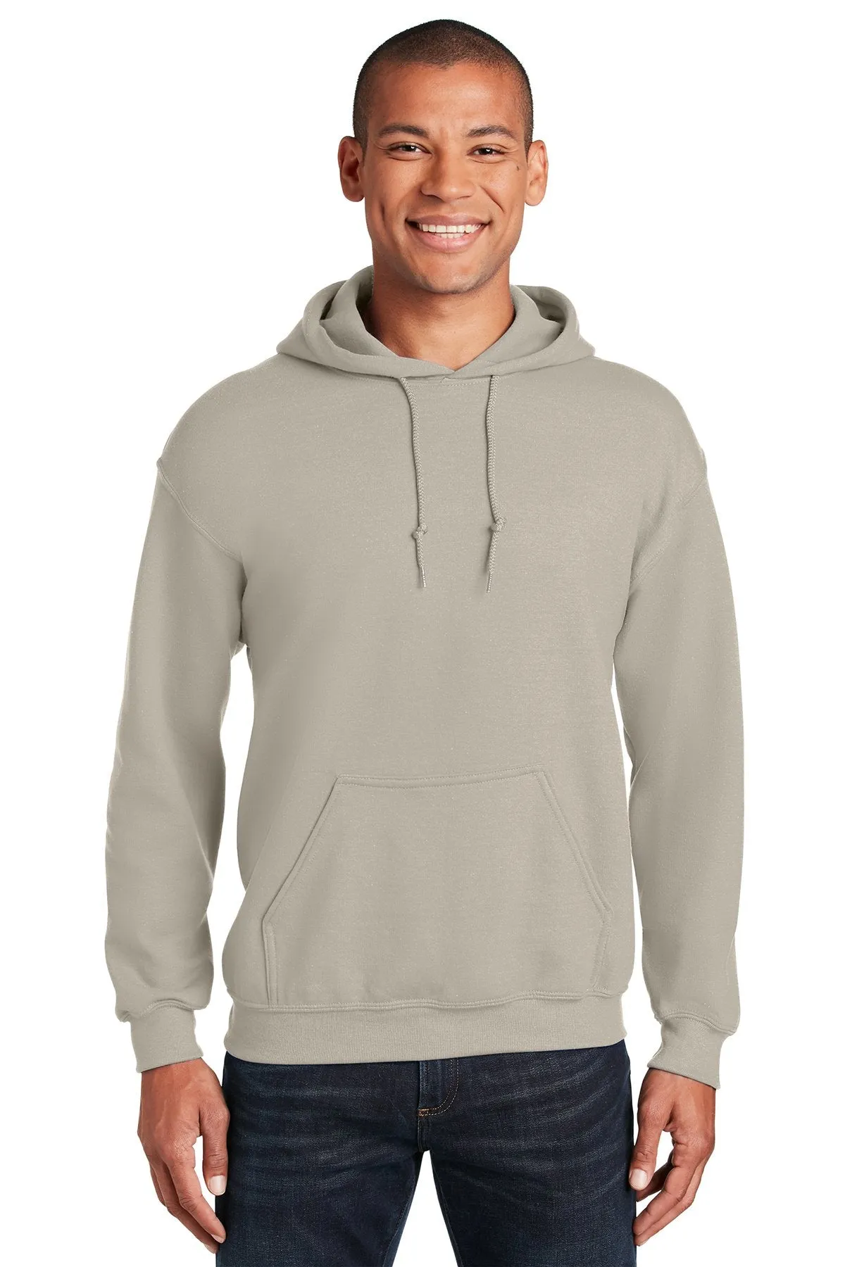 Gildan Heavy Blend Hooded Sweatshirt Sand