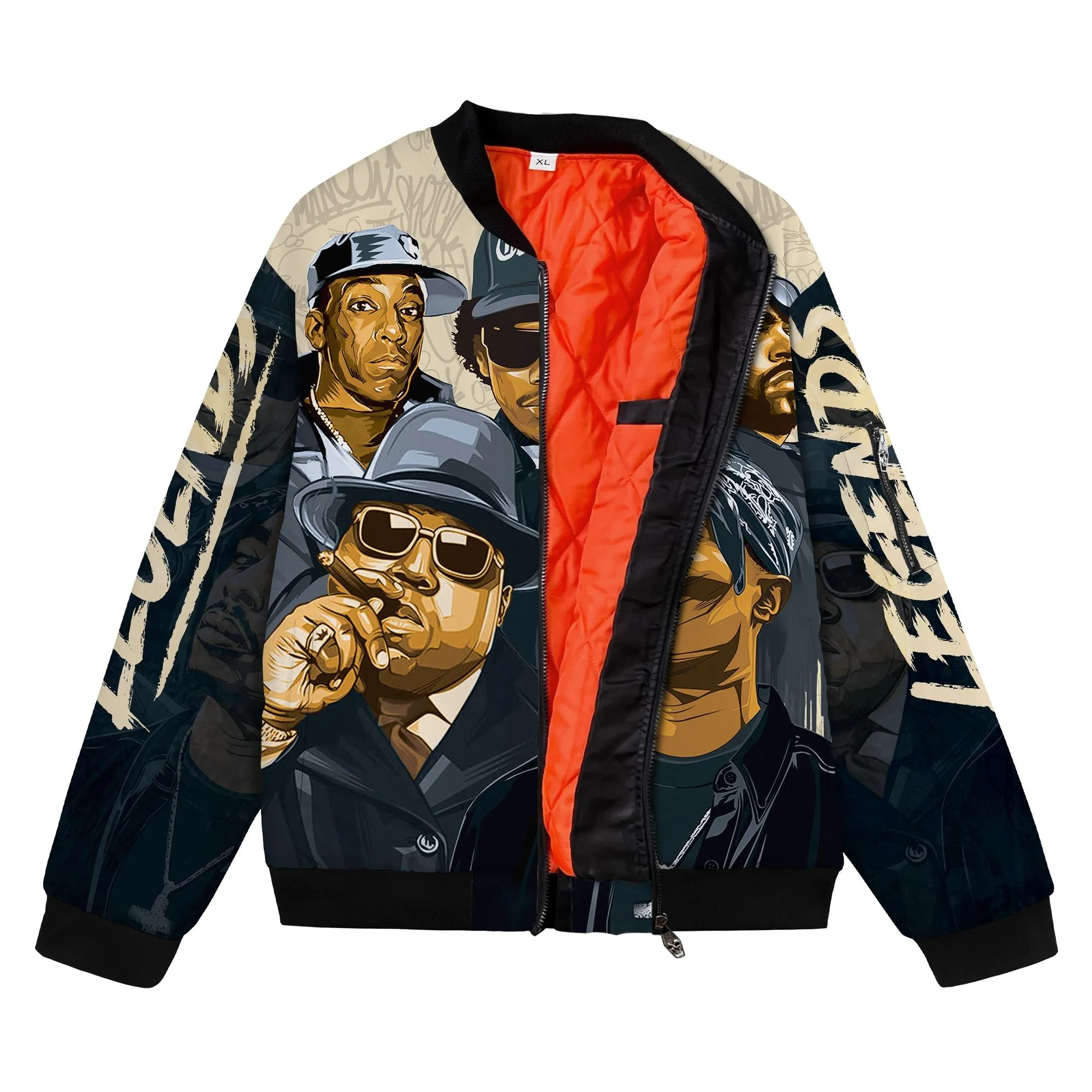 Hip Hop Legends 2 Bomber Jacket