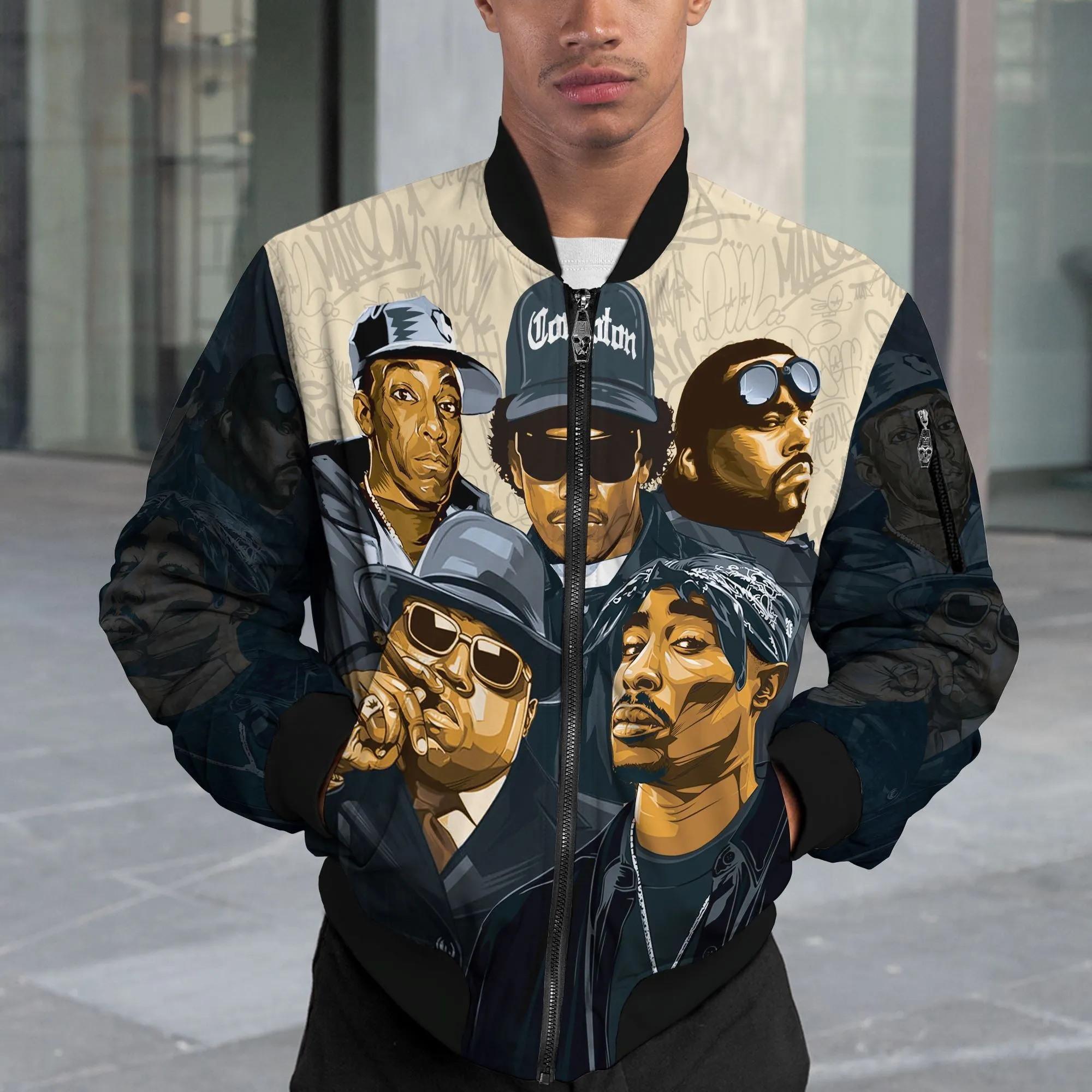 Hip Hop Legends 2 Bomber Jacket