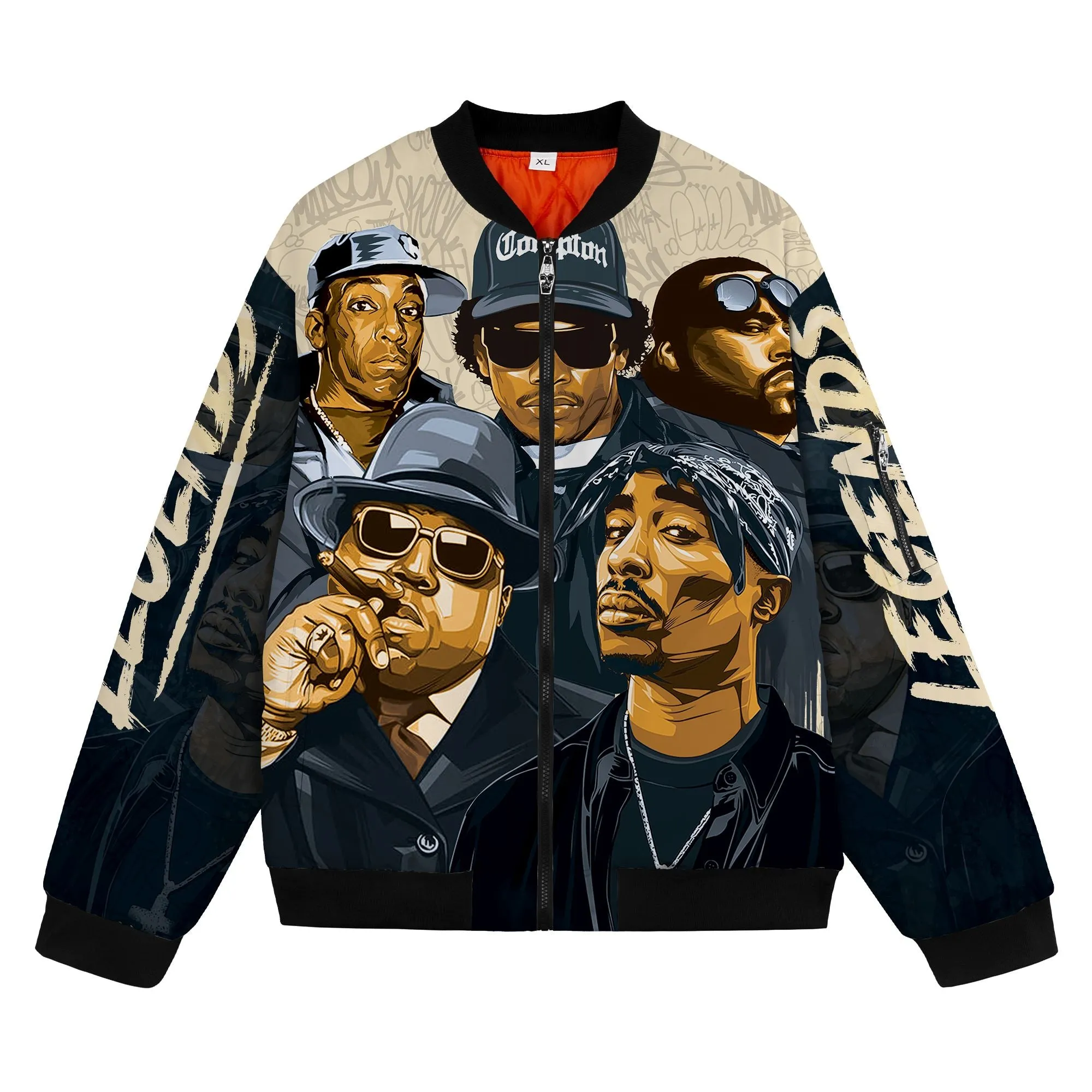 Hip Hop Legends 2 Bomber Jacket