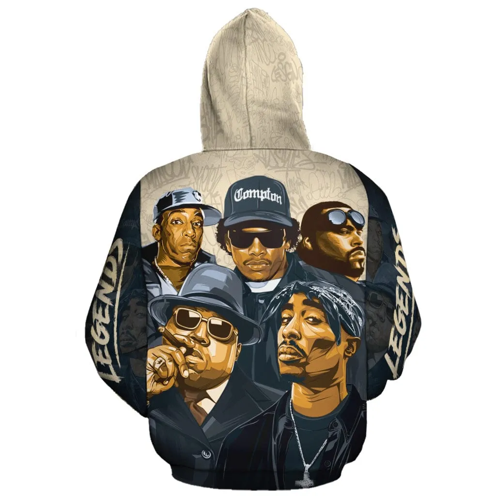 Hip Hop Legends 2 Premium Hoodie