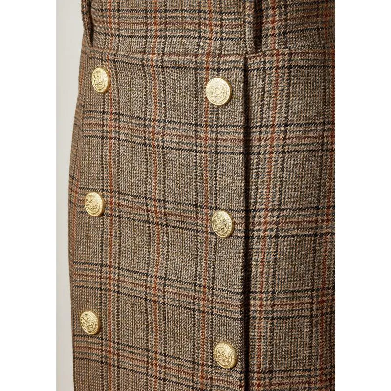 Holland Cooper Knightsbridge Ladies Skirt - Bourbon