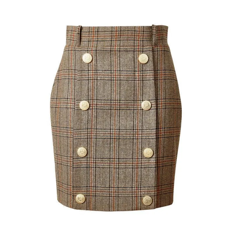 Holland Cooper Knightsbridge Ladies Skirt - Bourbon