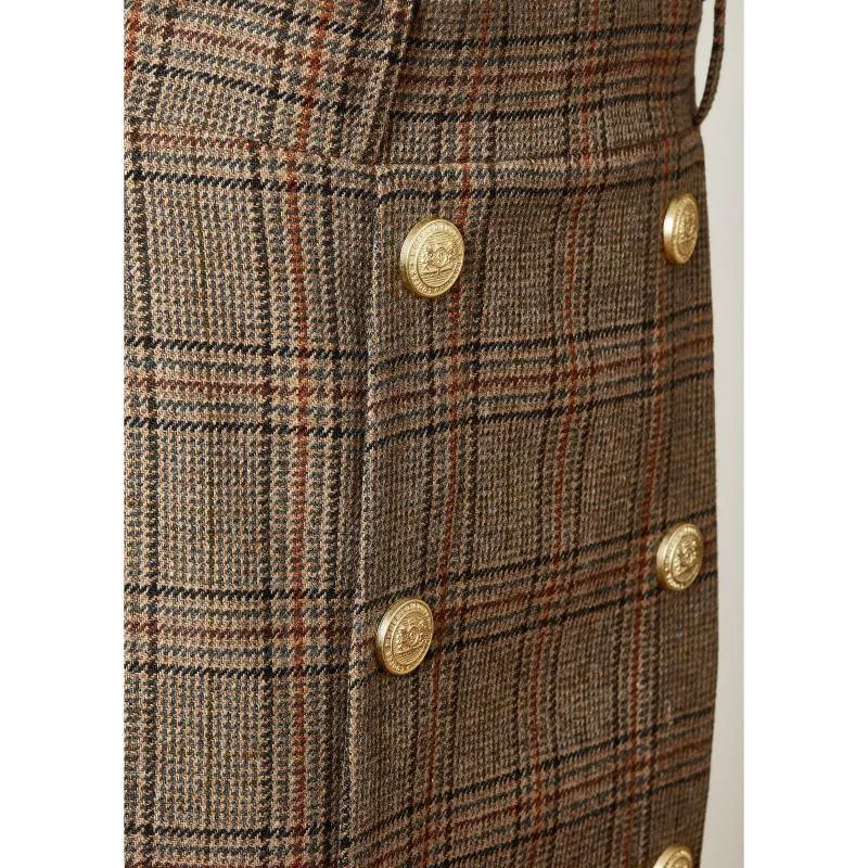 Holland Cooper Knightsbridge Ladies Skirt - Bourbon