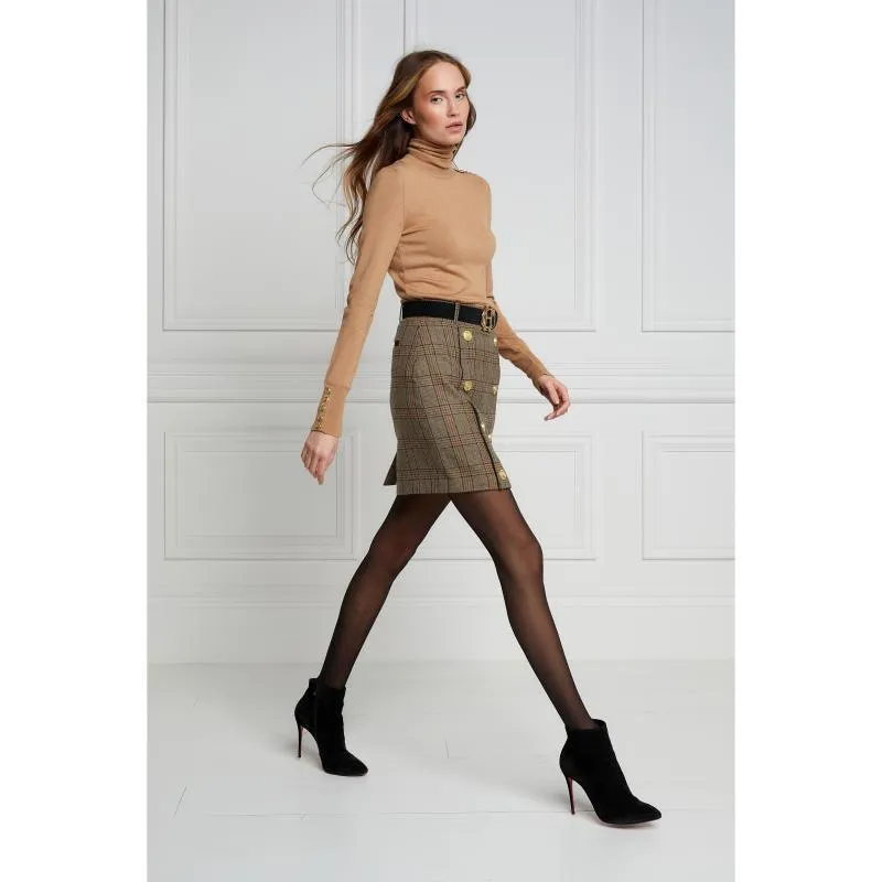 Holland Cooper Knightsbridge Ladies Skirt - Bourbon