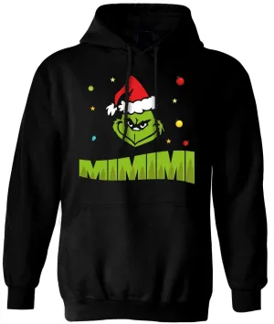 Hoodie - Grinch - Mimimi (Gesicht)