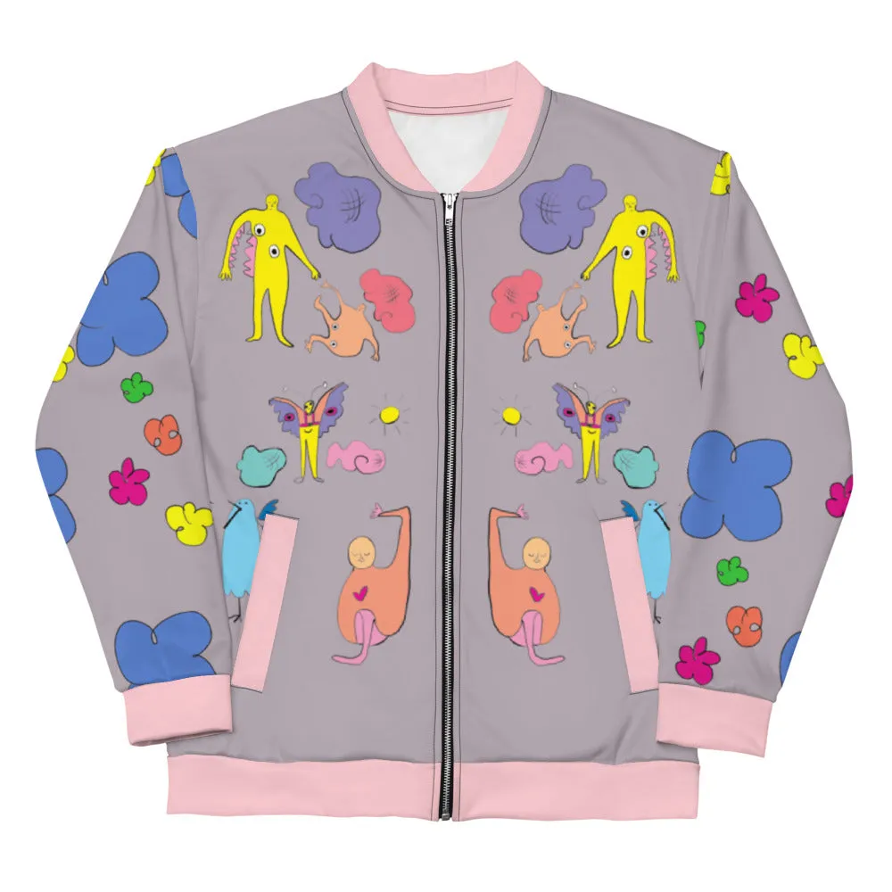 Jackie Unisex Bomber Jacket