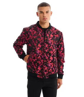 JON ABSTRACT RED CAMO JACKET