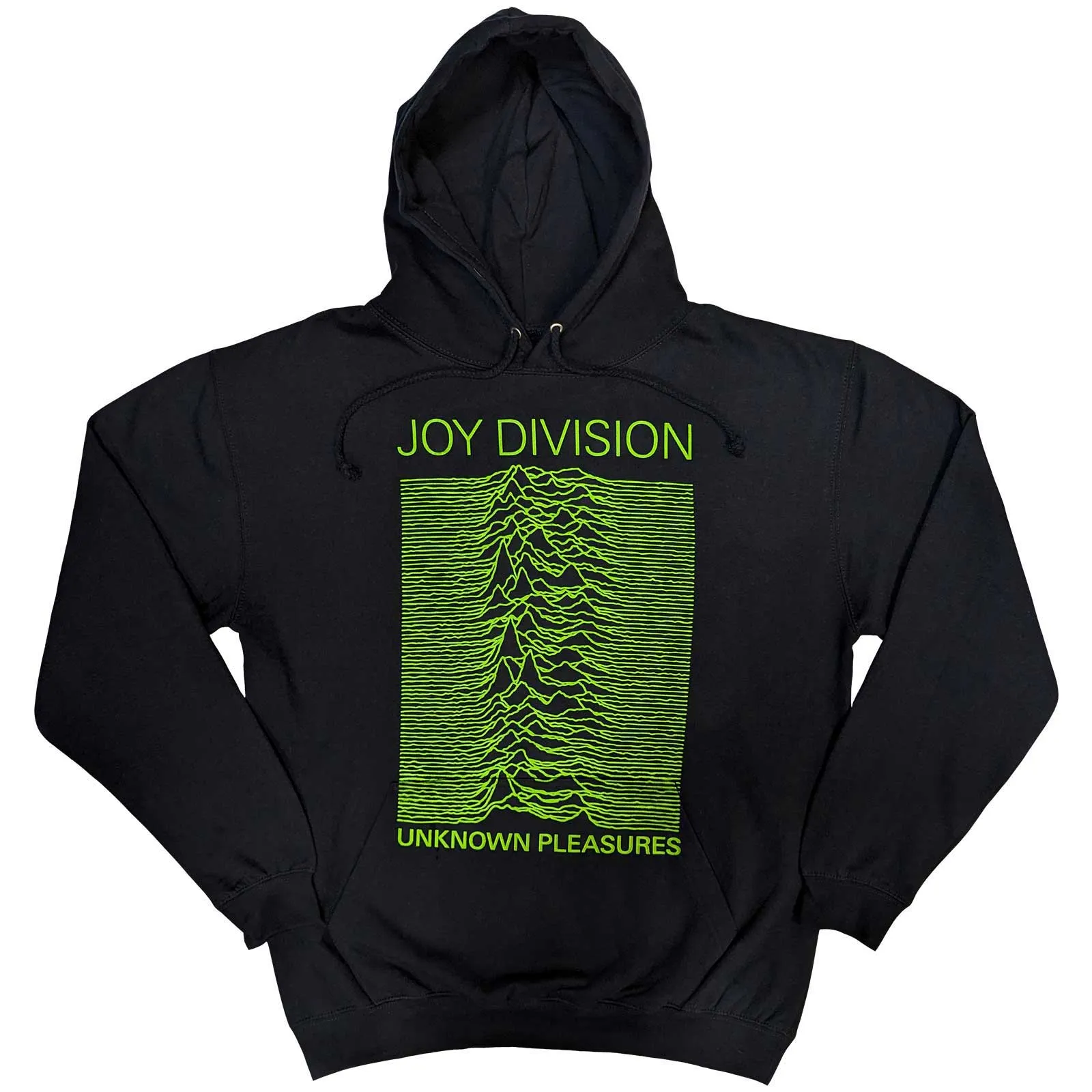 Joy Division Unisex Pullover Hoodie: Unknown Pleasures FP