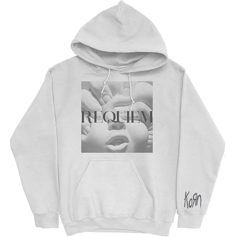 Korn Unisex Pullover Hoodie: Requiem (Back Print)