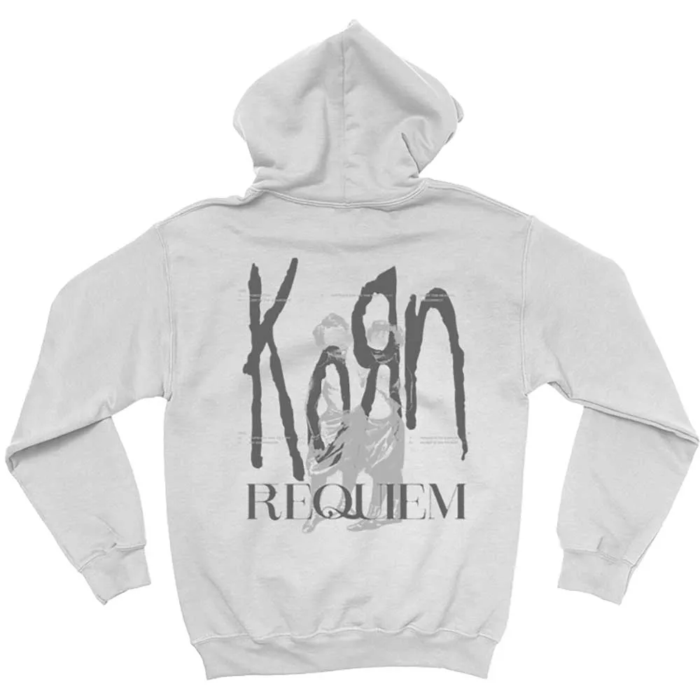 Korn Unisex Pullover Hoodie: Requiem (Back Print)