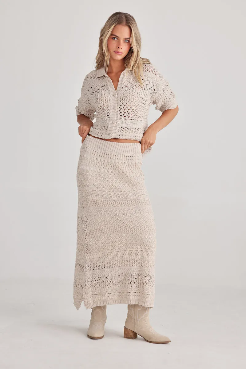 La Sol Skirt, Natural