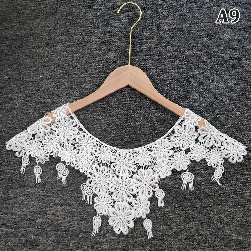 LANFUBEISI Women Knit Hollow Out Shawl Wrap Wedding Bridal Evening Dress Lace Shawl Wedding Sunflower Lace Scarf Shrug Cape Poncho