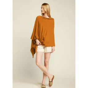 Look by M Basic Triangle Poncho Mustard Yellow (Women's)