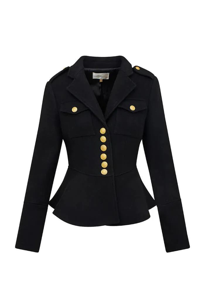 Love Shack Fancy - Theda Jacket in Black