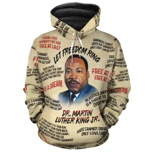 Martin Luther King The Leader 2 Premium Hoodie