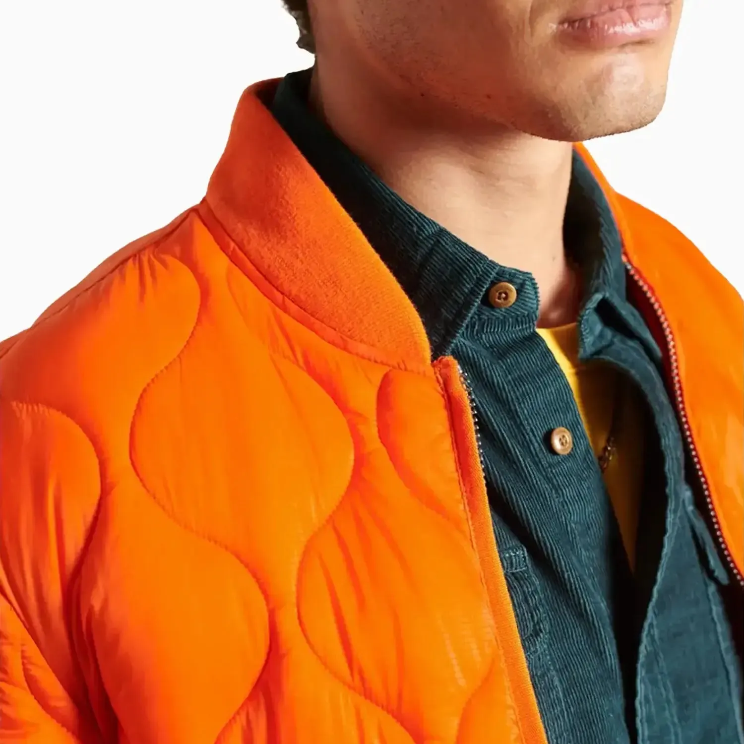 Men's Liner Full Zip Bomber Jacket