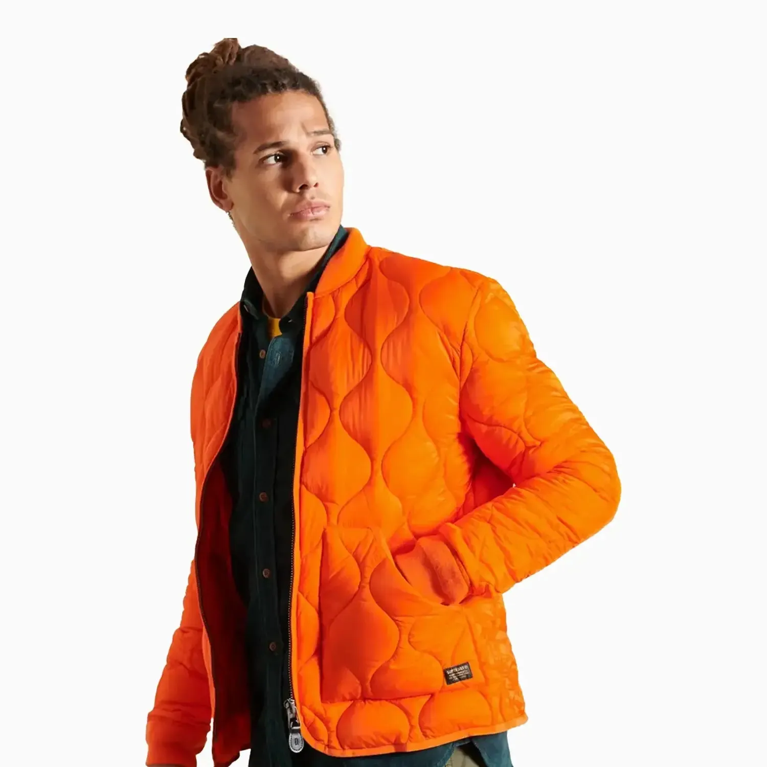 Men's Liner Full Zip Bomber Jacket