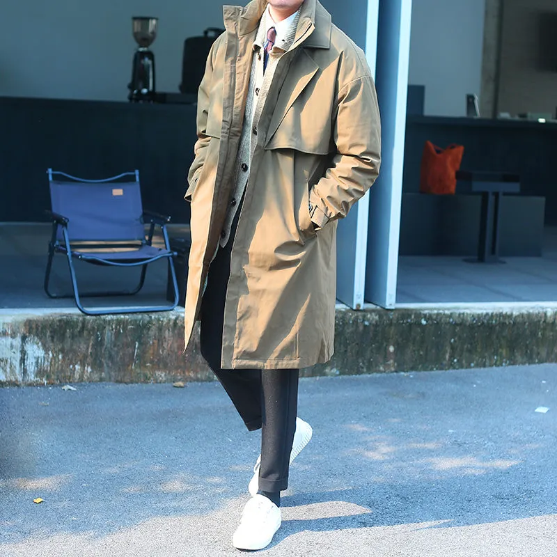 Men's Notch Lapel Down Coat