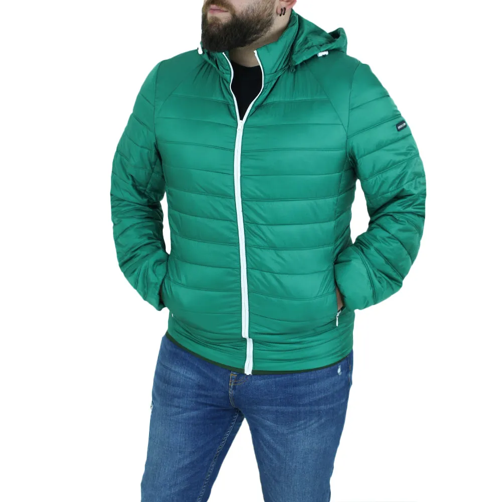 Men's Puffer Jacket,Green