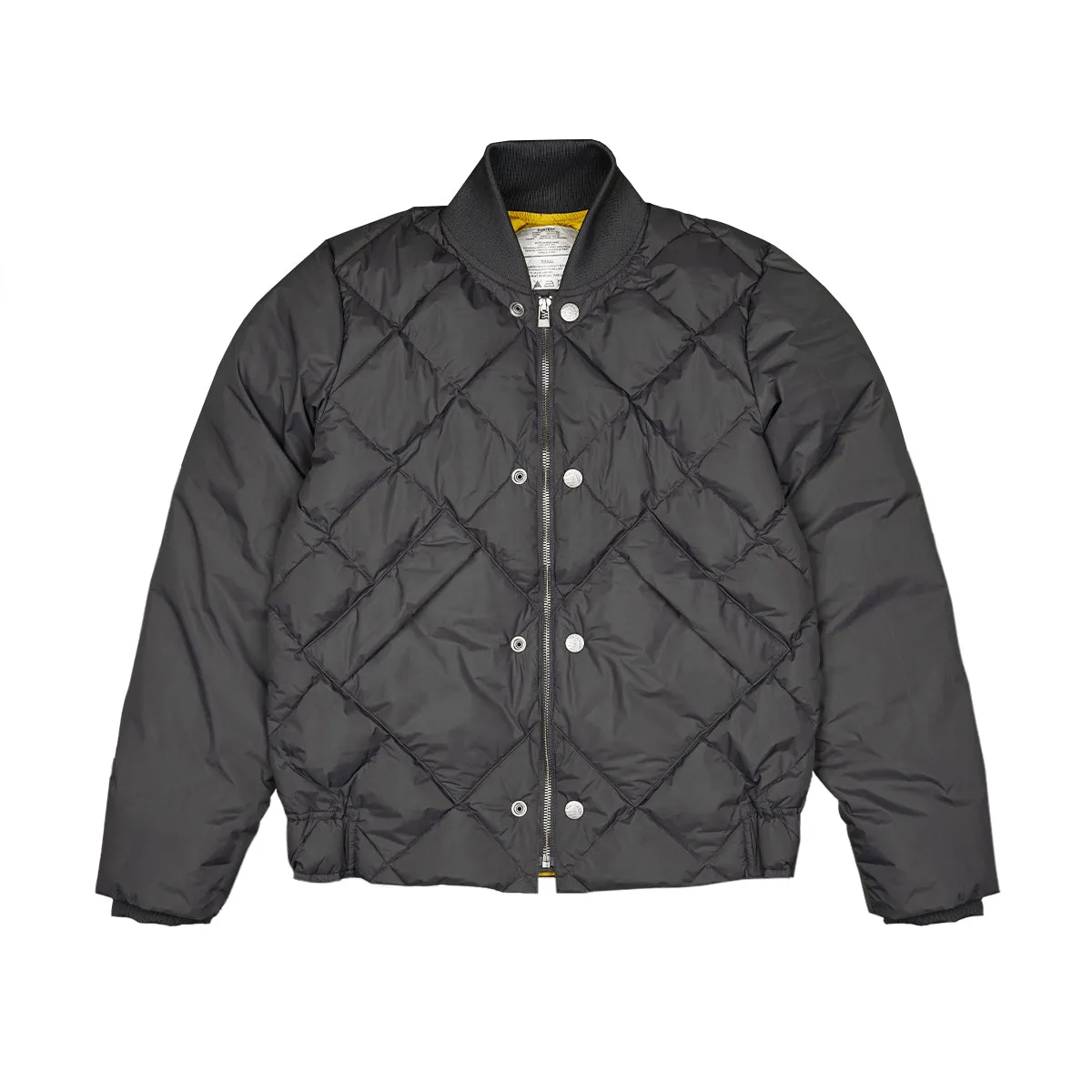 Men's Quilted Bomber Puffer Jacket