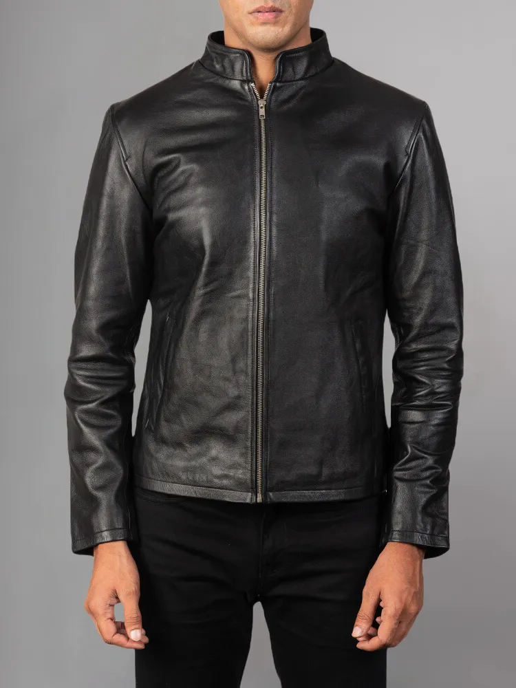 Men's Stylish Superb Real Genuine Leather Bomber Biker Jacket