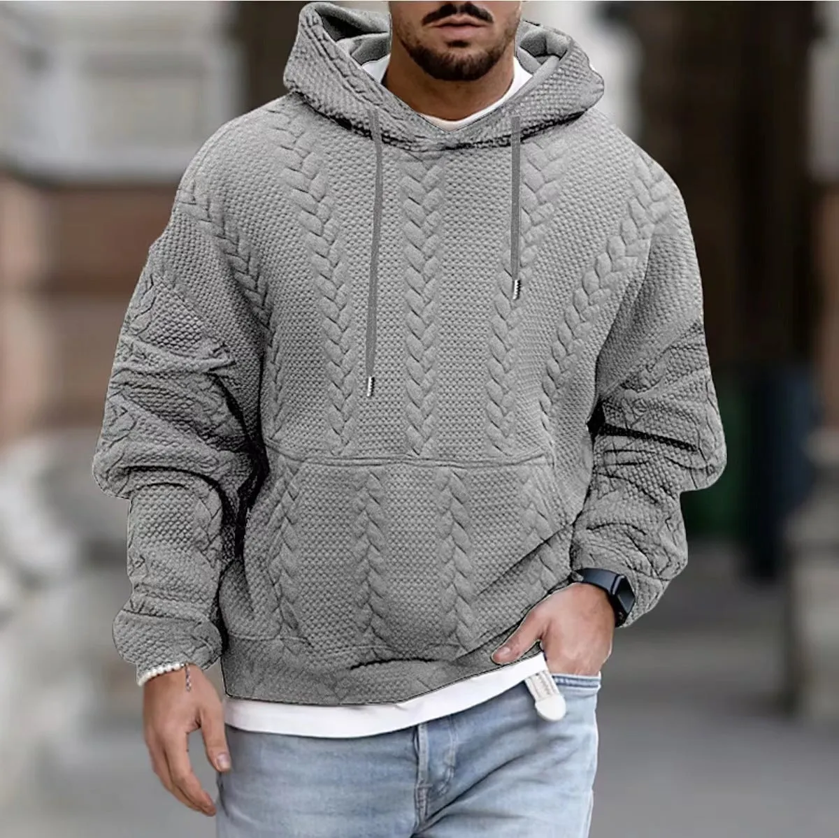 Men's Sweatshirt Hoodie Pullover Jacket