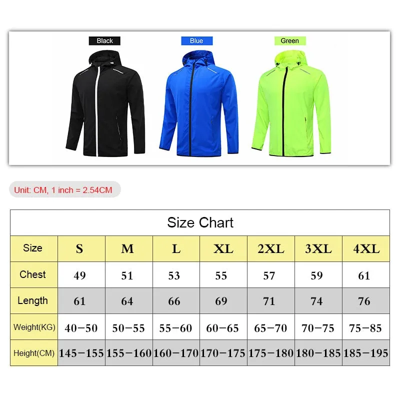 Men's Women Quick Dry Hiking Jackets Waterproof Sun-Protective Outdoor Sports Coats Skin Male Female Windbreaker