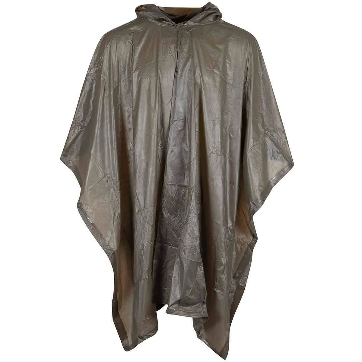 MFH Vinyl Waterproof Poncho Olive