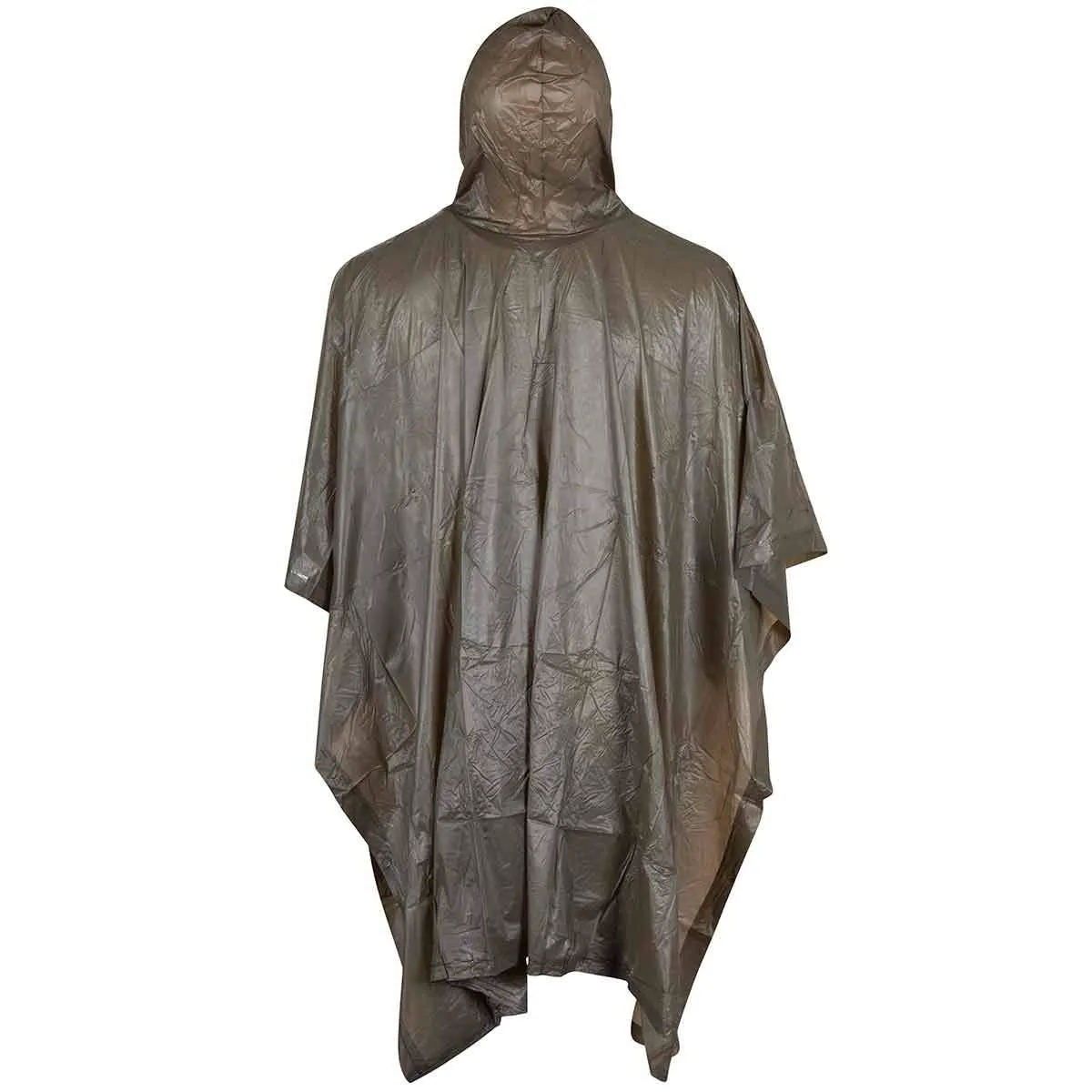 MFH Vinyl Waterproof Poncho Olive