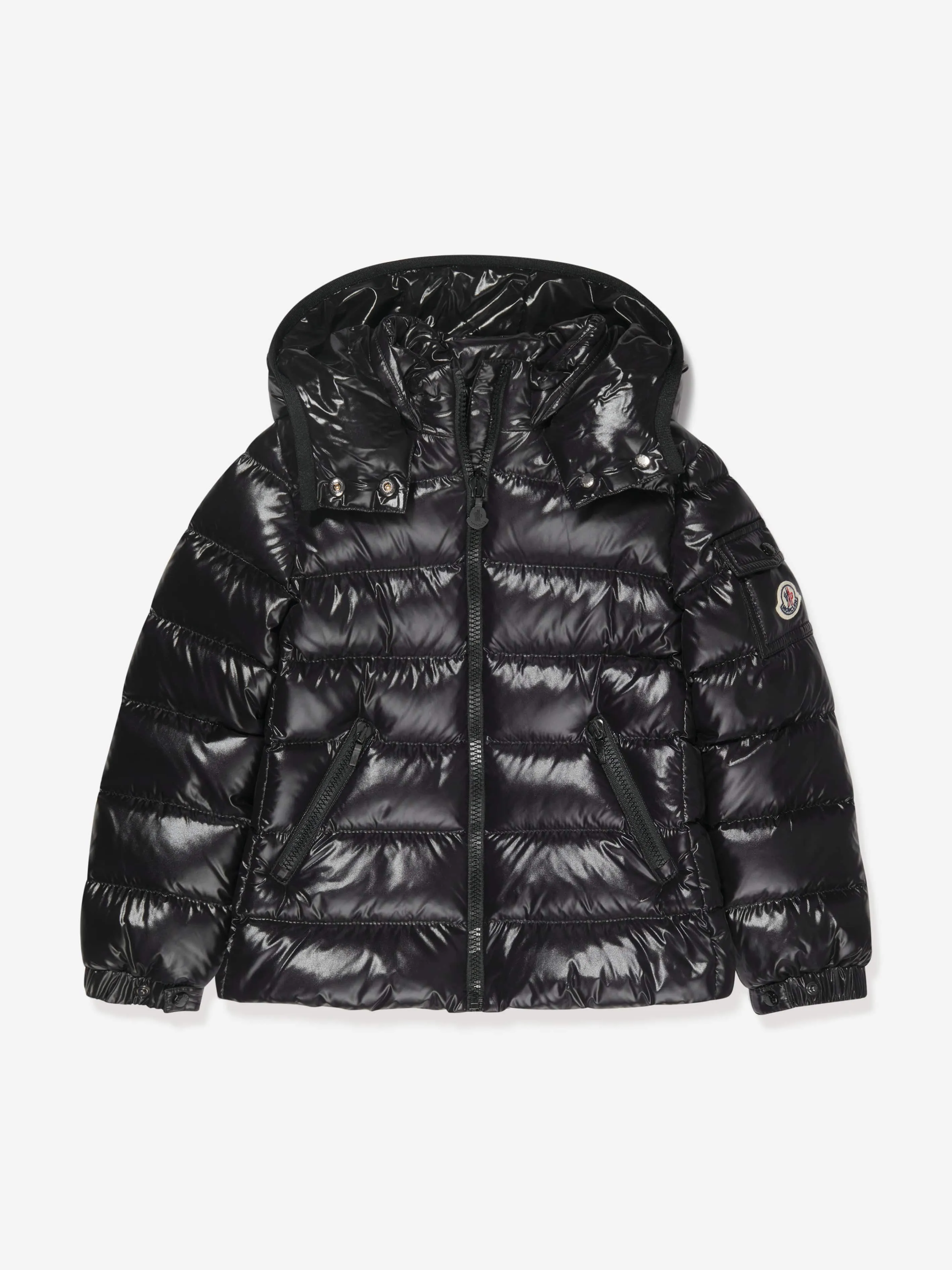 Moncler Enfant Girls Down Padded Bady Jacket in Black