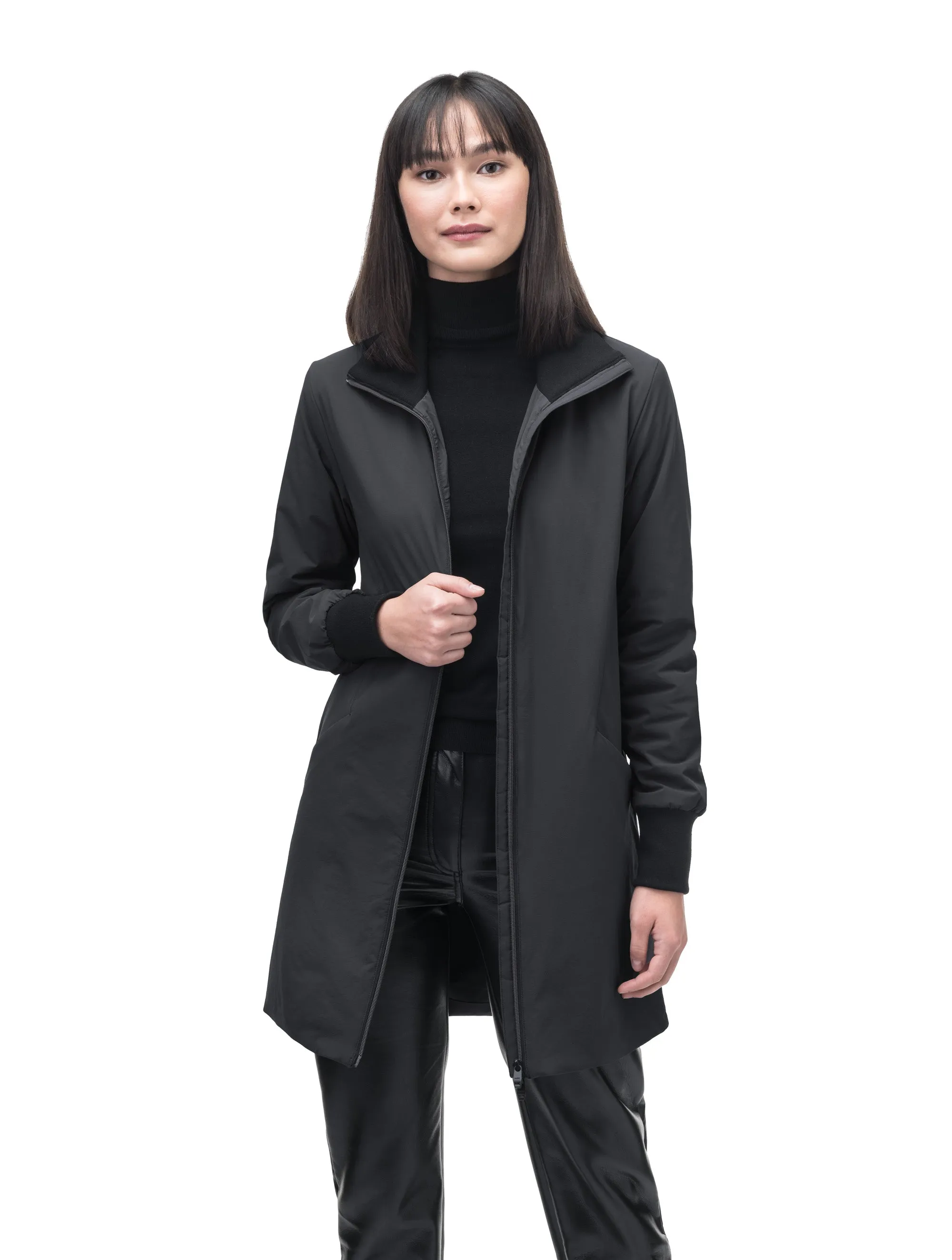 Mora Women's Mid Layer Rib Neck Jacket