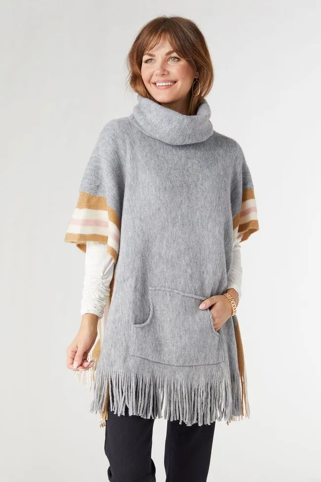 MYRNA TURTLENECK PONCHO