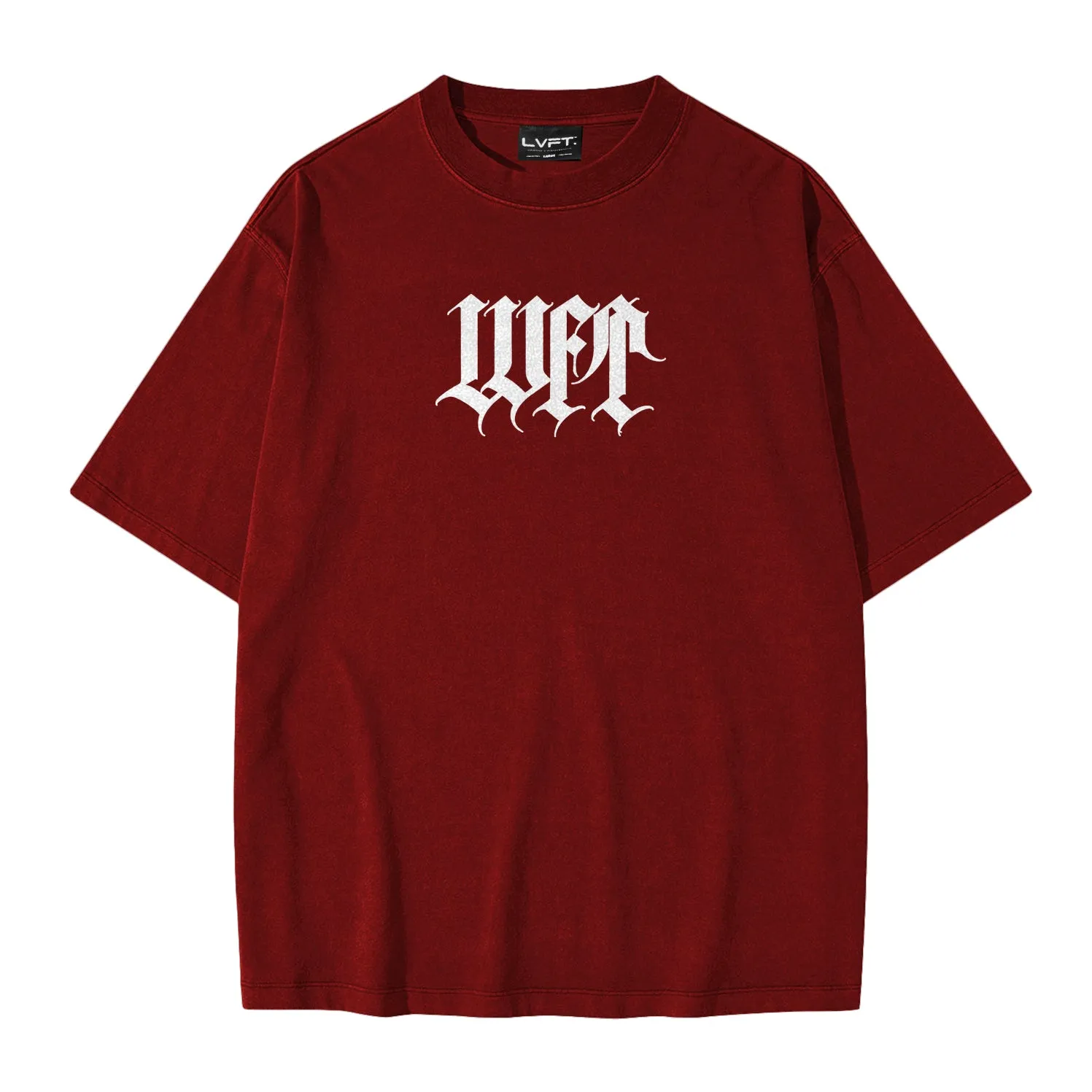 Mystik Pump Tee - Deep Burgundy