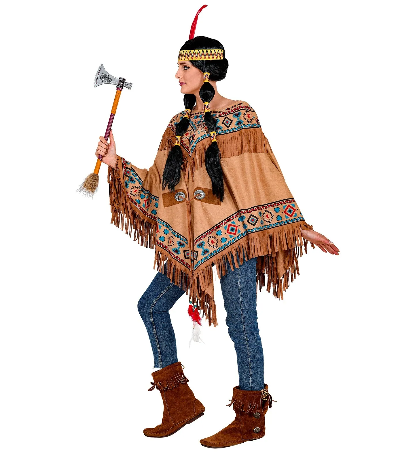 Native American Indian Poncho Costume