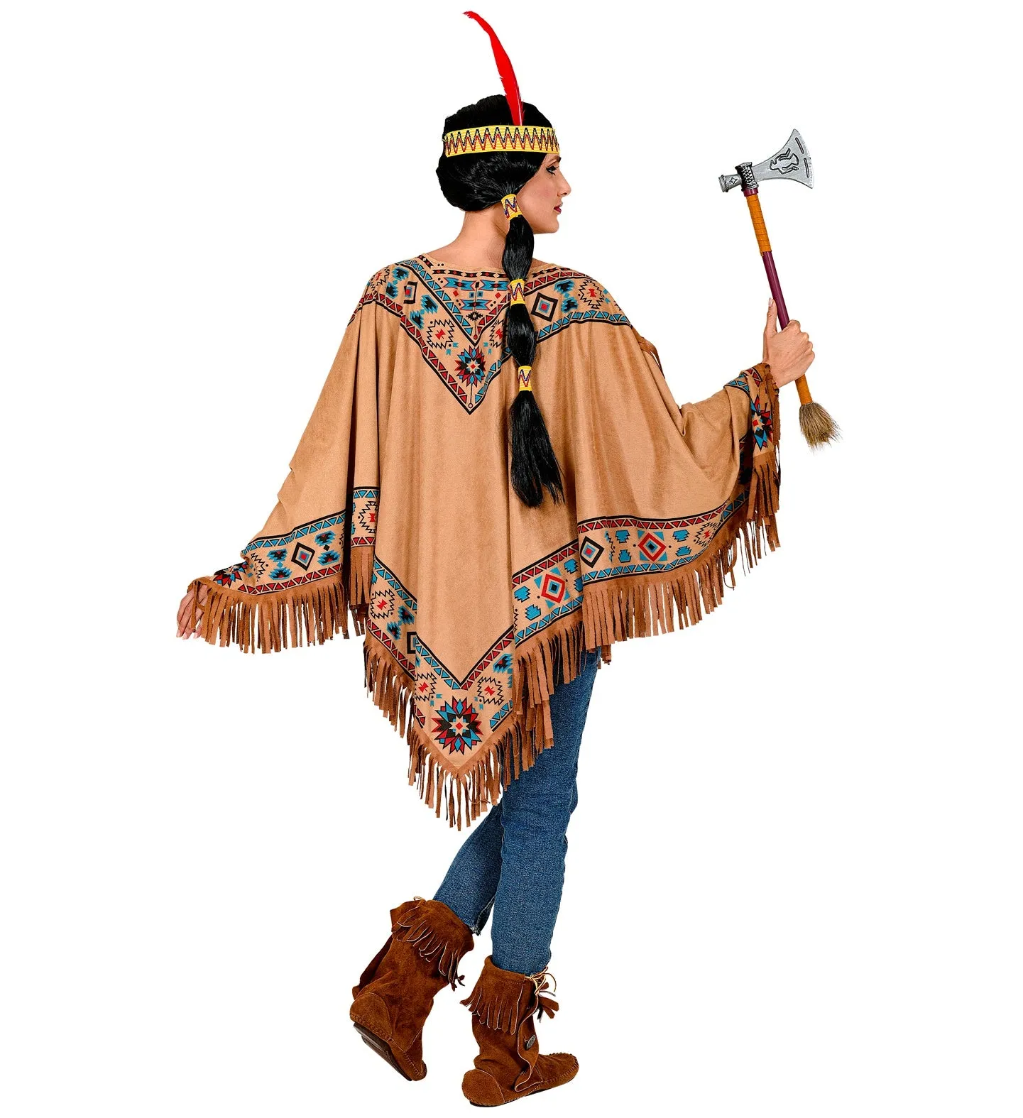 Native American Indian Poncho Costume