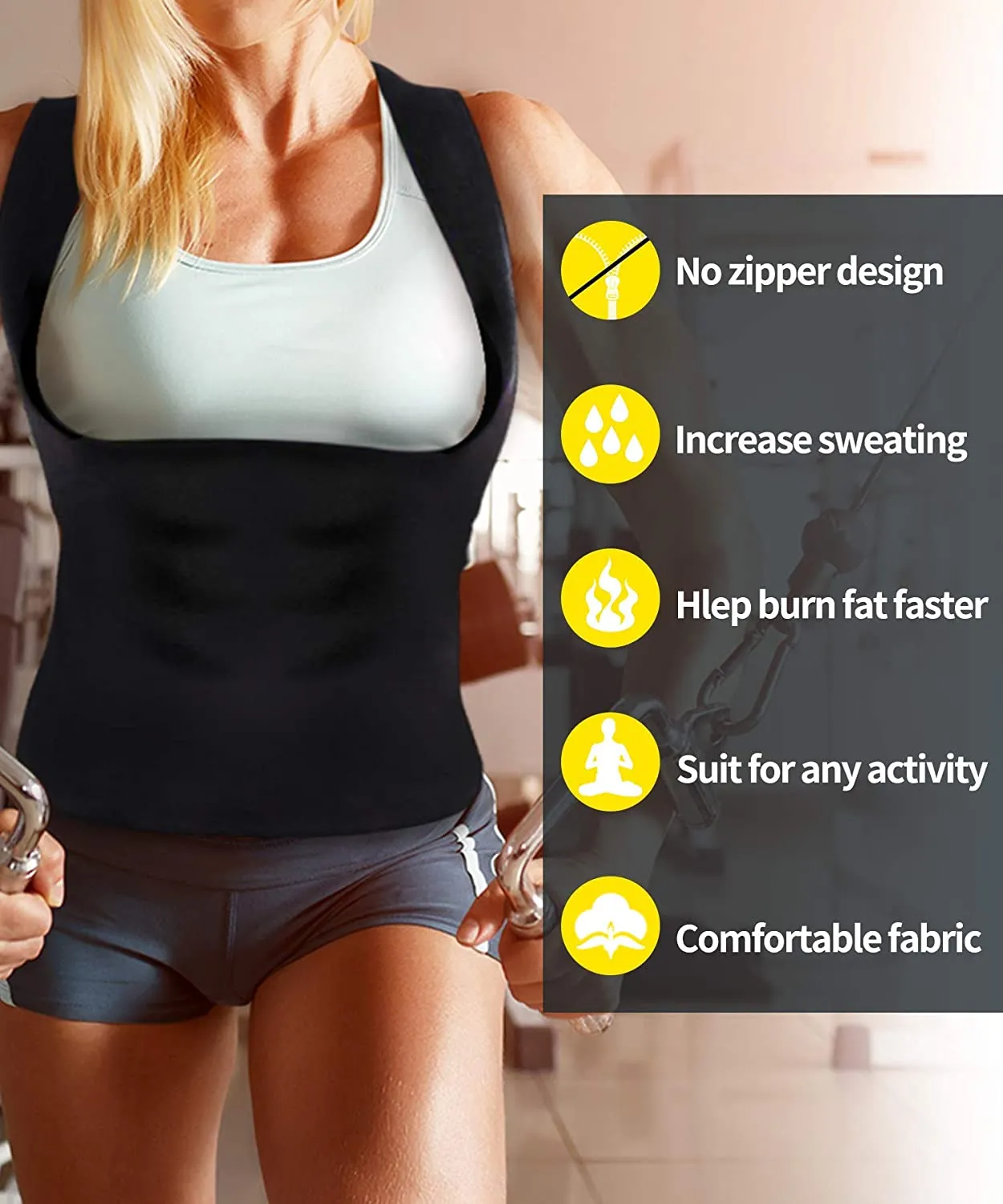 Neoprene Sauna Sweat Waist Trainer