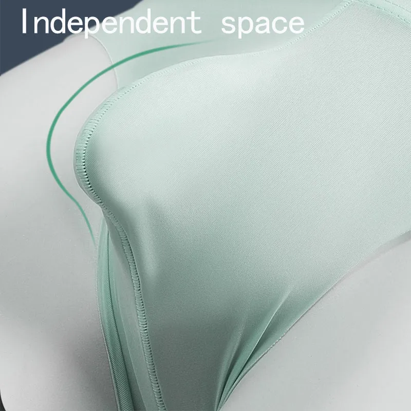 New Ice Silk Seamless Solid Color Men's Underwear