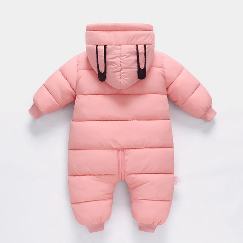 Newborn Plus velvet snowsuit