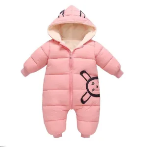 Newborn Plus velvet snowsuit