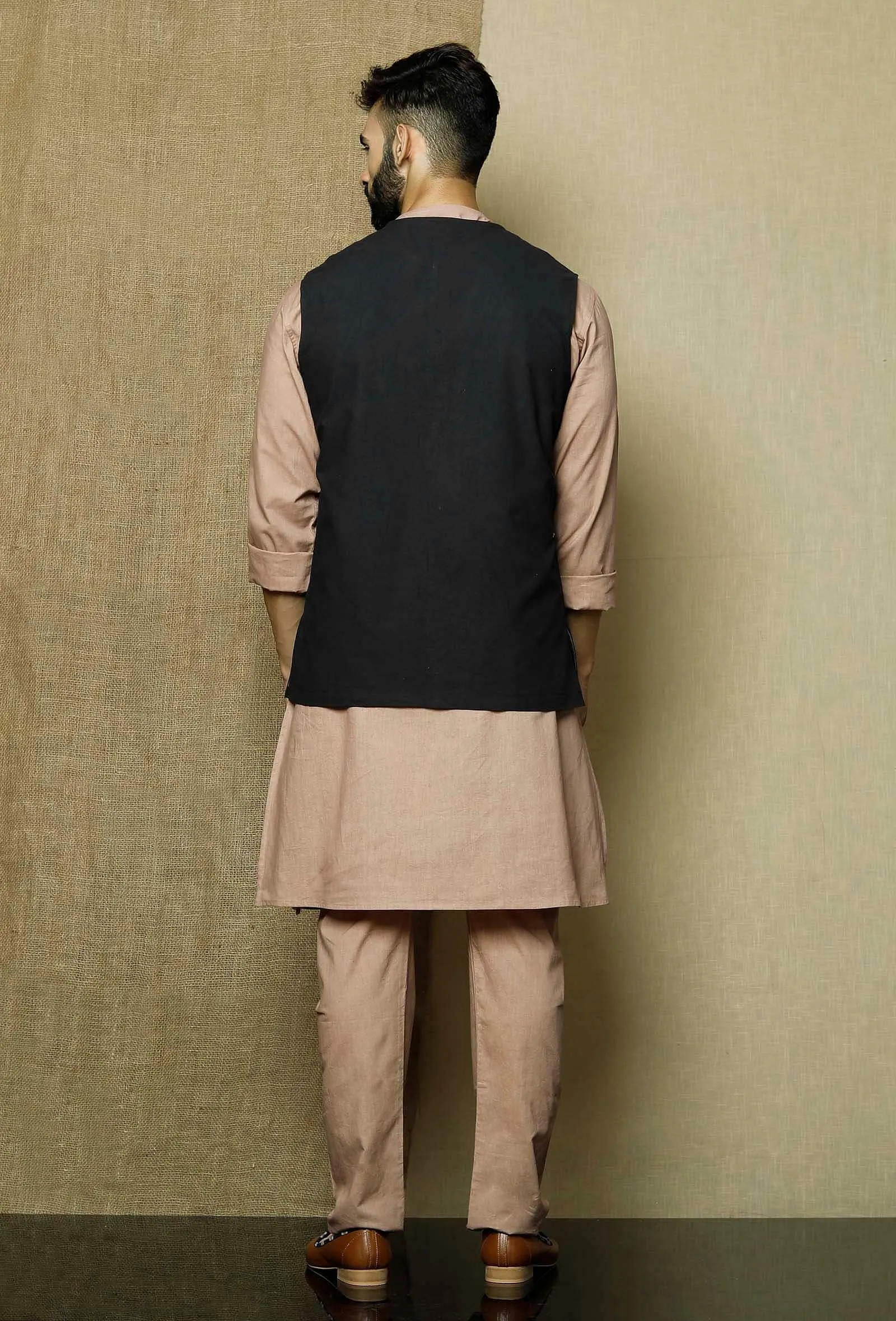 Onyx  Cotton Nehru Jacket