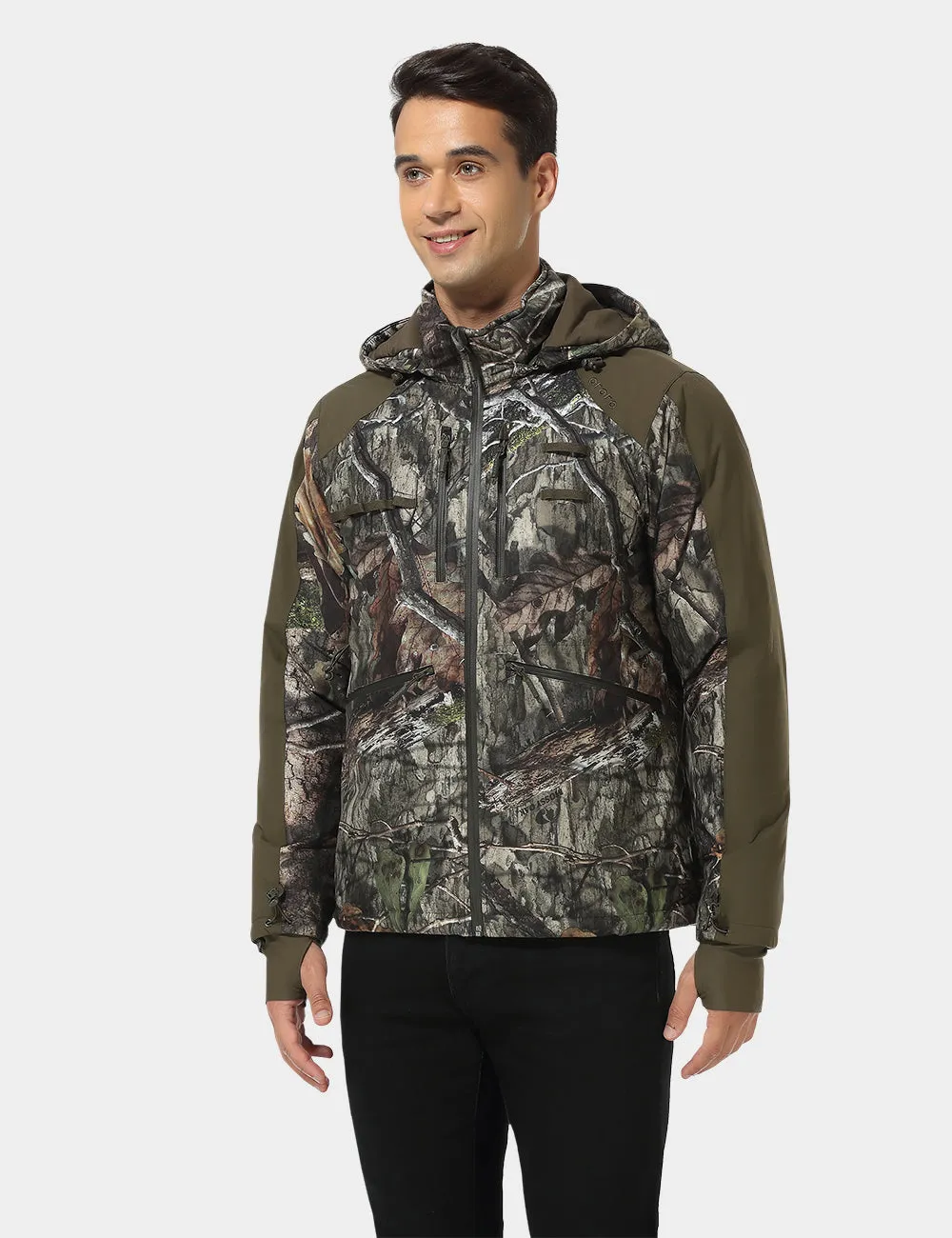 (Open-box) Men's Heated Hunting Jacket - Camouflage, Mossy Oak® Country DNA