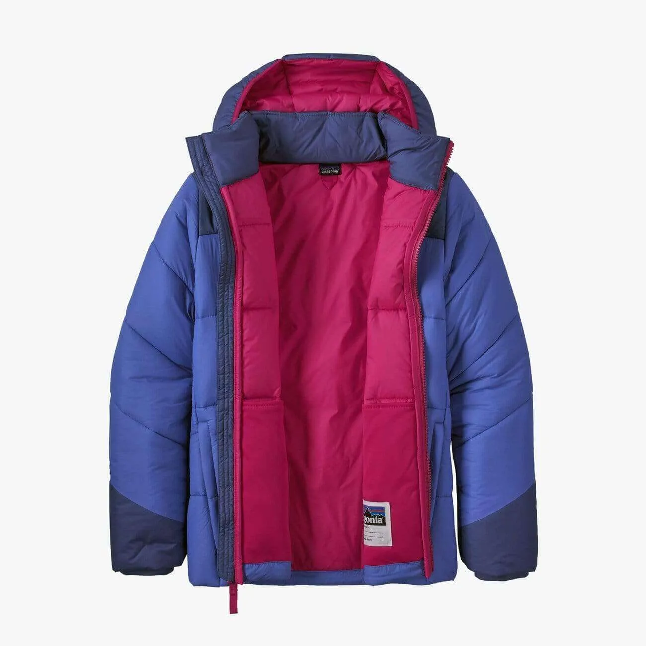 Patagonia -  Girls' Synthetic Puffer Hoody - Float Blue