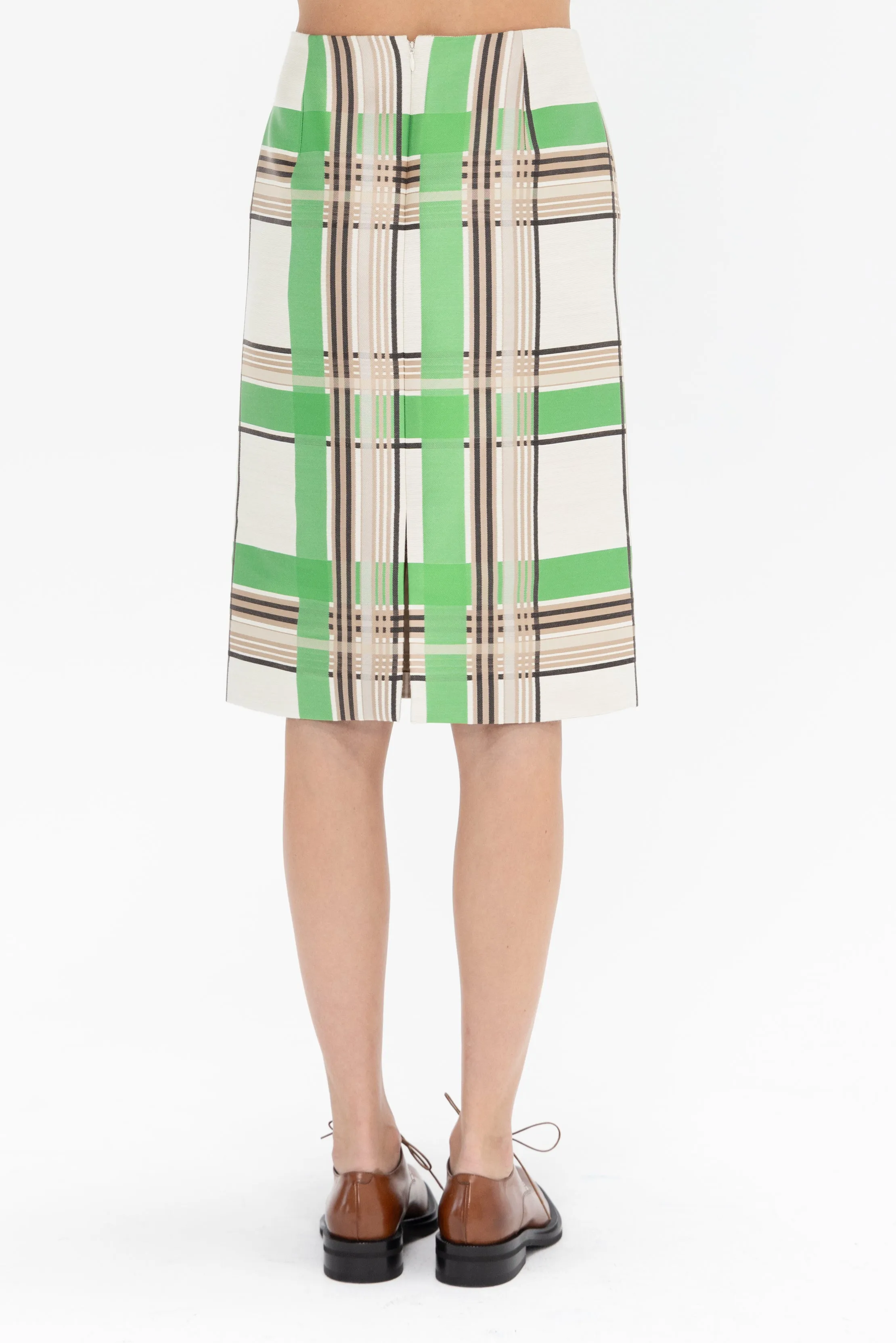 Pencil Skirt, Green