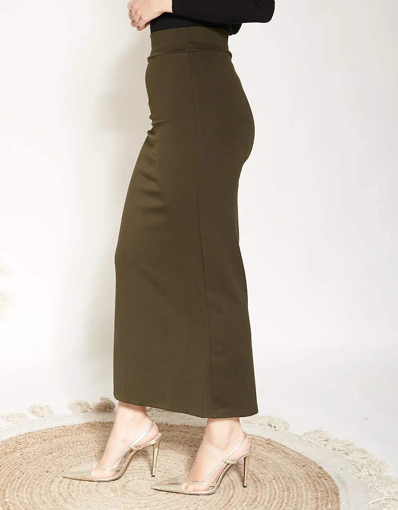 Plain Pencil Skirt